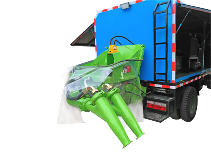 GHP16C車載混凝土濕噴臺(tái)車-2